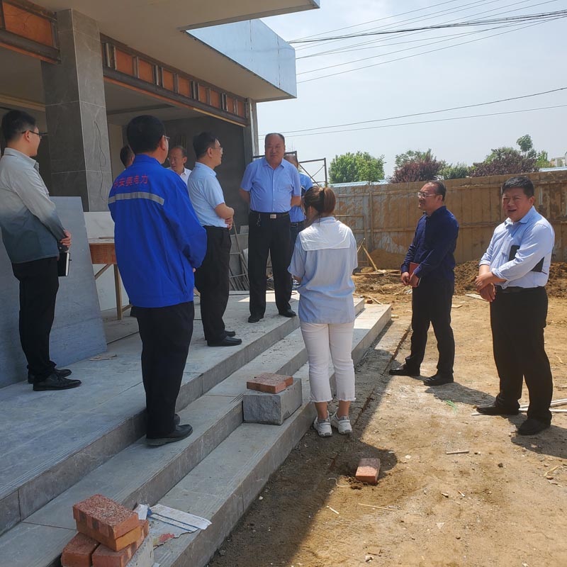 徂汶景區(qū)濱河片區(qū)領(lǐng)導(dǎo)蒞臨公司調(diào)研指導(dǎo)工作