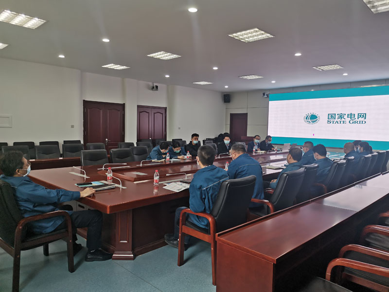 山東永安美、國網(wǎng)濱州供電公司經(jīng)研所電力工程技術(shù)交流會