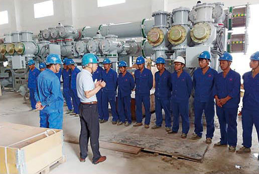 河北縱橫集團(tuán)豐南鋼鐵有限公司220KV變電站安裝工程