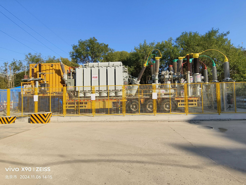 國(guó)網(wǎng)北京電力公司下元110kV車(chē)載變項(xiàng)目
